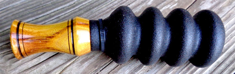 Squirrel Call with Small Bellows Osage Orange 